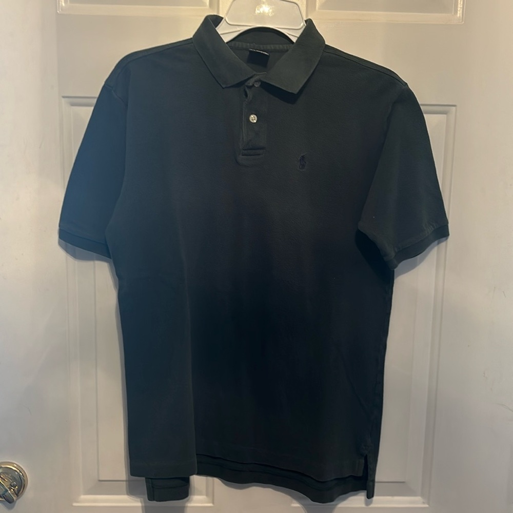Hunter green Boys L Polo by Ralph Lauren tee